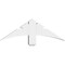 Ekena Millwork Davenport Architectural Grade PVC Gable Bracket, 36"W x 12"H x 4"D x 4"F, 8/12 Pitch GBP036X12X0404DAV00 - alternate 4